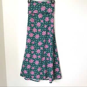 SALE! NEW LuLaRoe M Maxi Skirt PINK FLORAL!